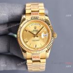 Swiss Quality Rolex Day Date 2 Citizen 8215 Gold Presidential Watch Super AAA Case